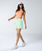 Light Green Pleated Short